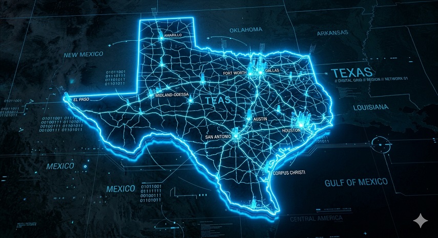 Mapa de México con logotipos de cobertura de transporte - Maya Truking