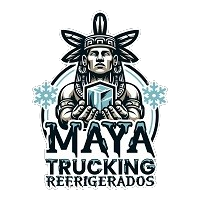Maya Truking - Logo empresa de transporte de carga en México